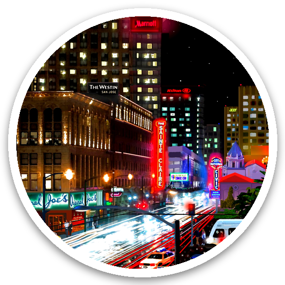 Downtown San Jose sticker